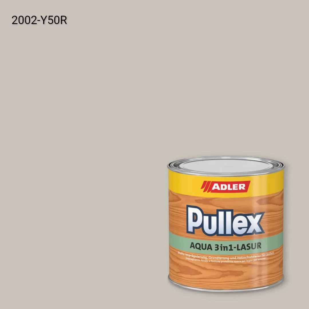 Лазур для дерева Pullex Aqua 3in1-Lasur колір NCS S 2002-Y50R, Adler NCS S