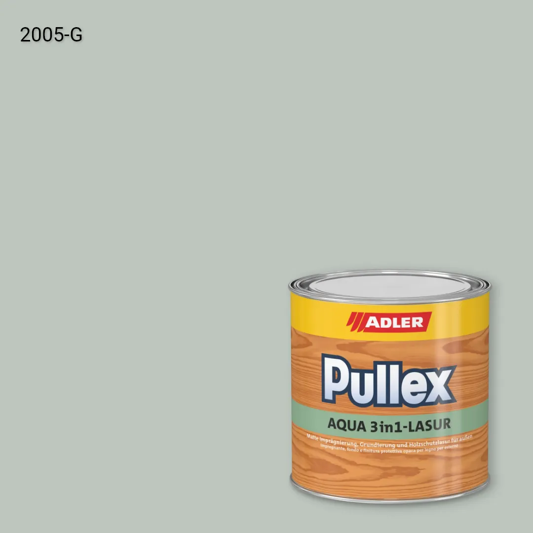 Лазур для дерева Pullex Aqua 3in1-Lasur колір NCS S 2005-G, Adler NCS S