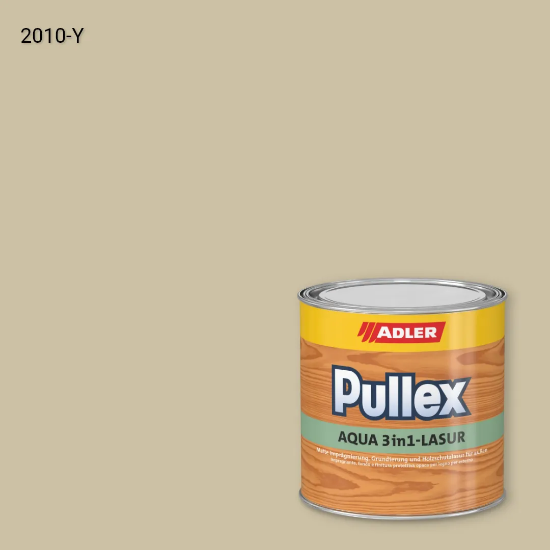 Лазур для дерева Pullex Aqua 3in1-Lasur колір NCS S 2010-Y, Adler NCS S