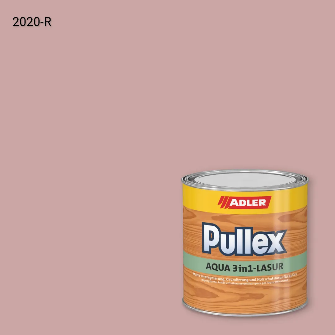 Лазур для дерева Pullex Aqua 3in1-Lasur колір NCS S 2020-R, Adler NCS S
