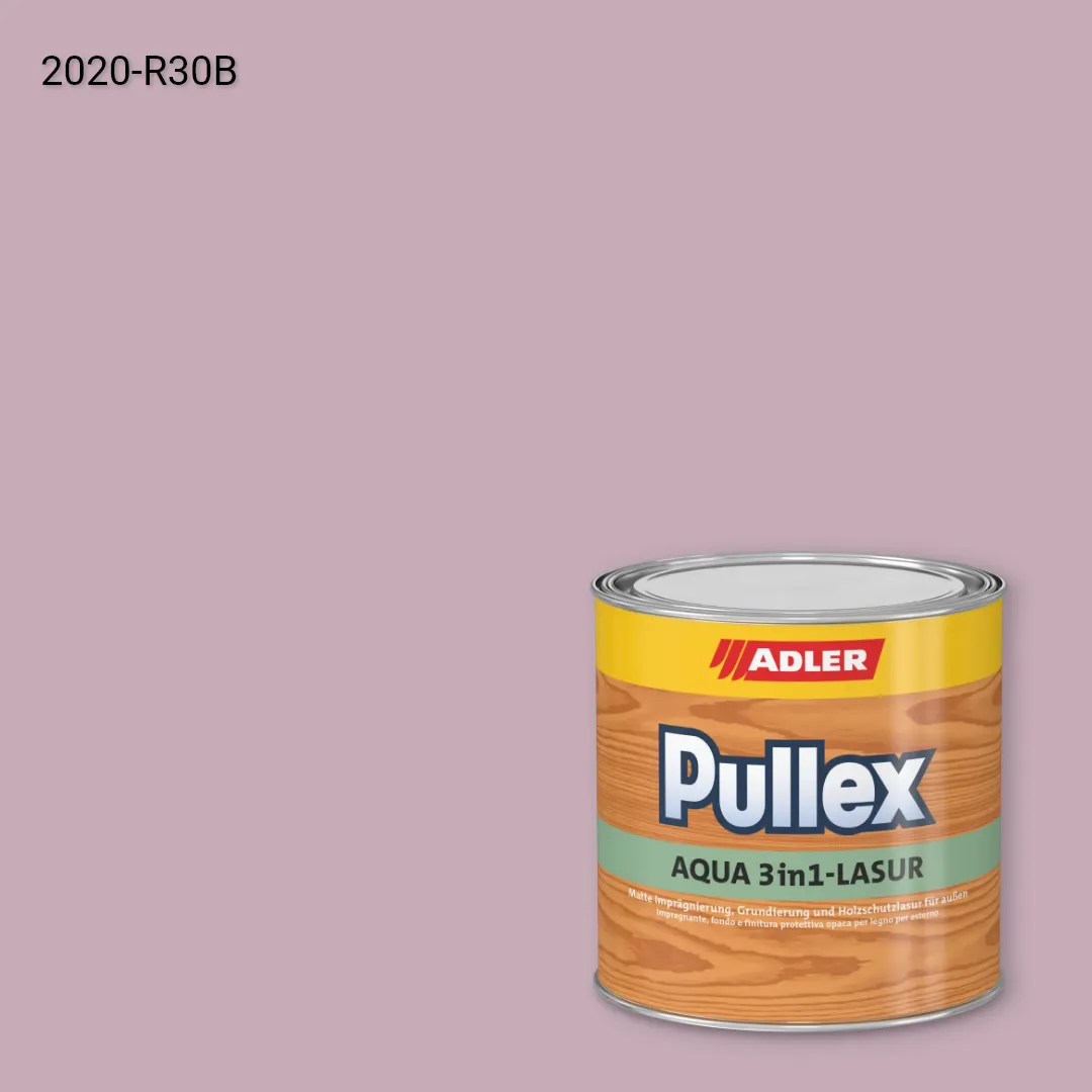 Лазур для дерева Pullex Aqua 3in1-Lasur колір NCS S 2020-R30B, Adler NCS S
