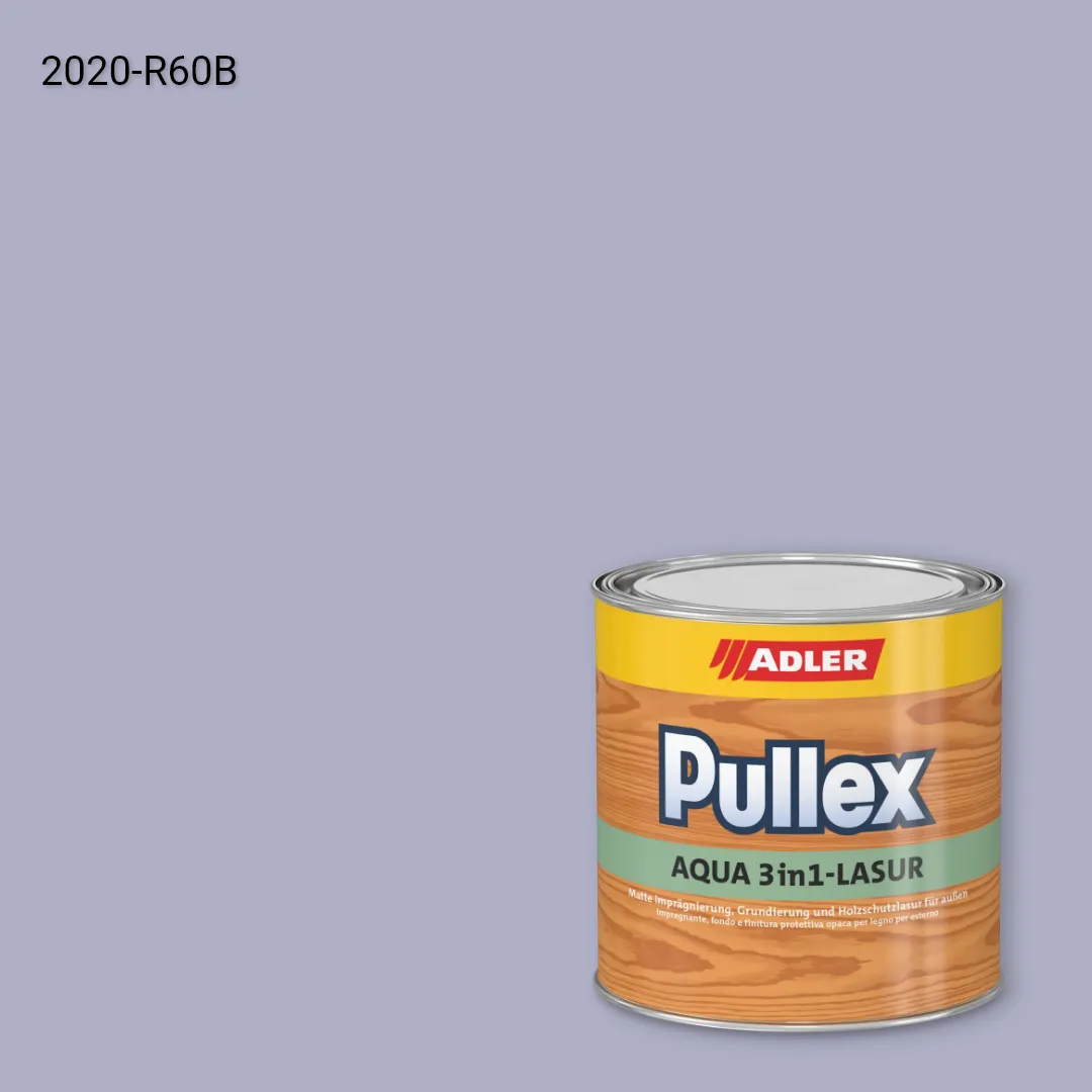 Лазур для дерева Pullex Aqua 3in1-Lasur колір NCS S 2020-R60B, Adler NCS S
