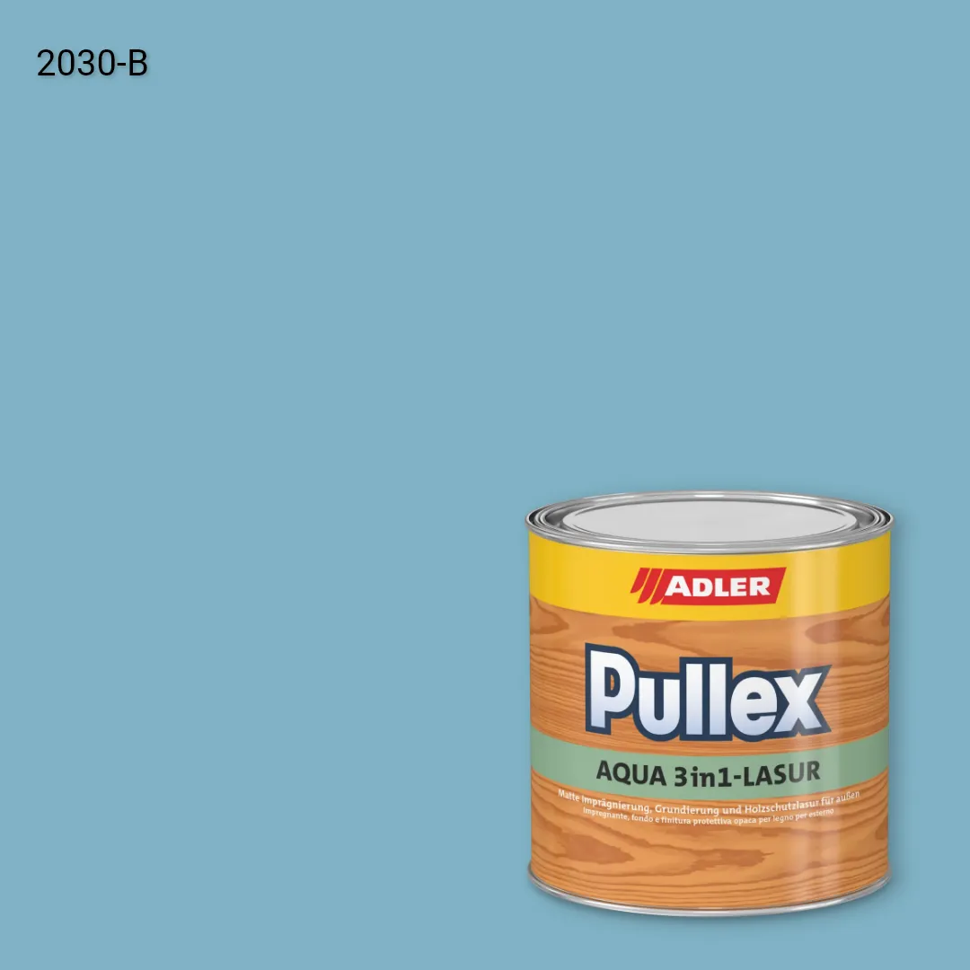 Лазур для дерева Pullex Aqua 3in1-Lasur колір NCS S 2030-B, Adler NCS S