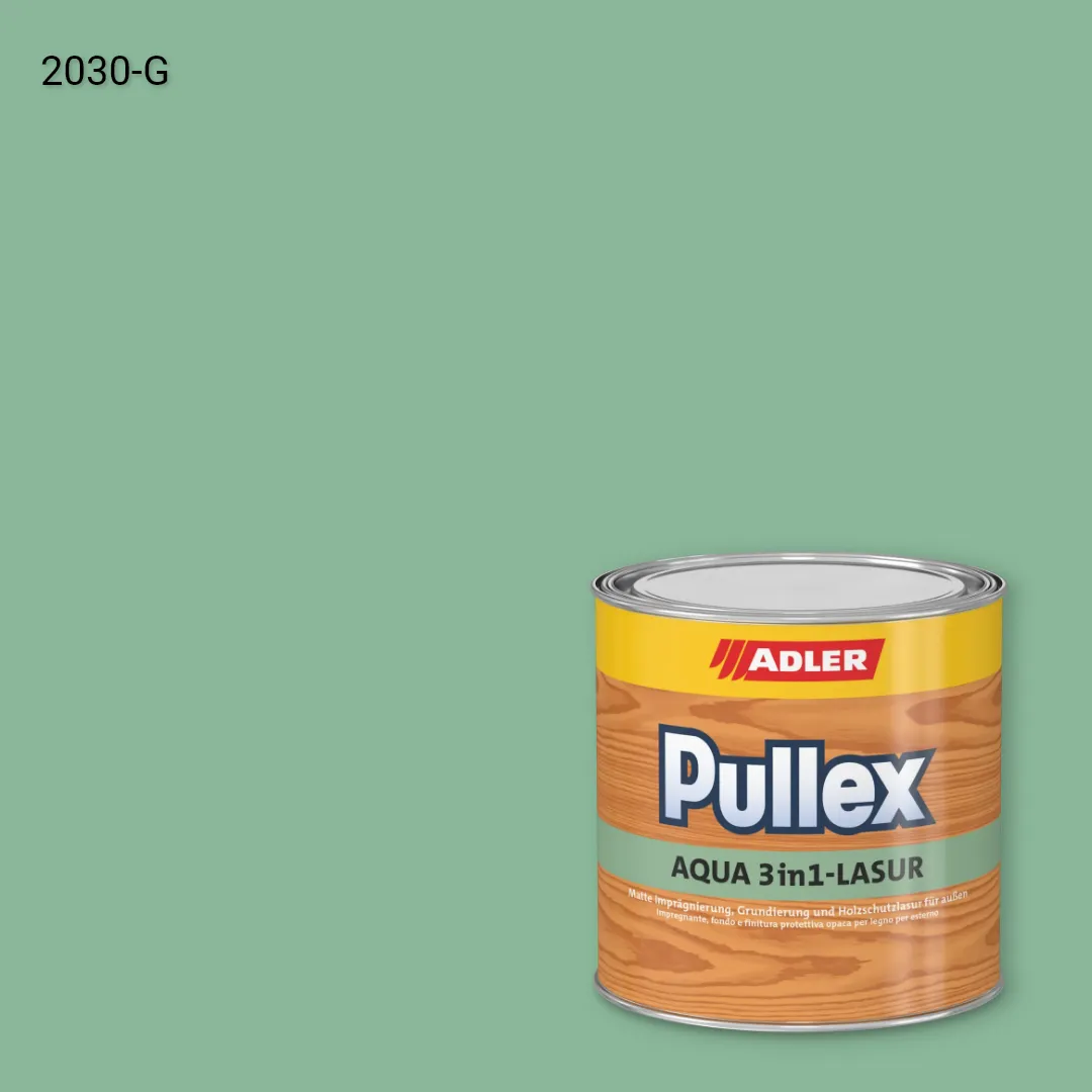 Лазур для дерева Pullex Aqua 3in1-Lasur колір NCS S 2030-G, Adler NCS S
