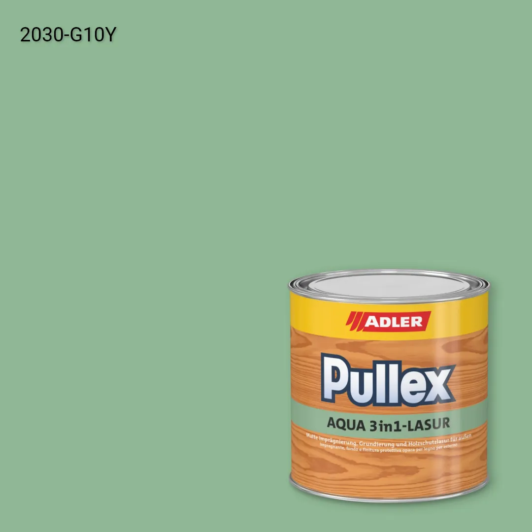 Лазур для дерева Pullex Aqua 3in1-Lasur колір NCS S 2030-G10Y, Adler NCS S