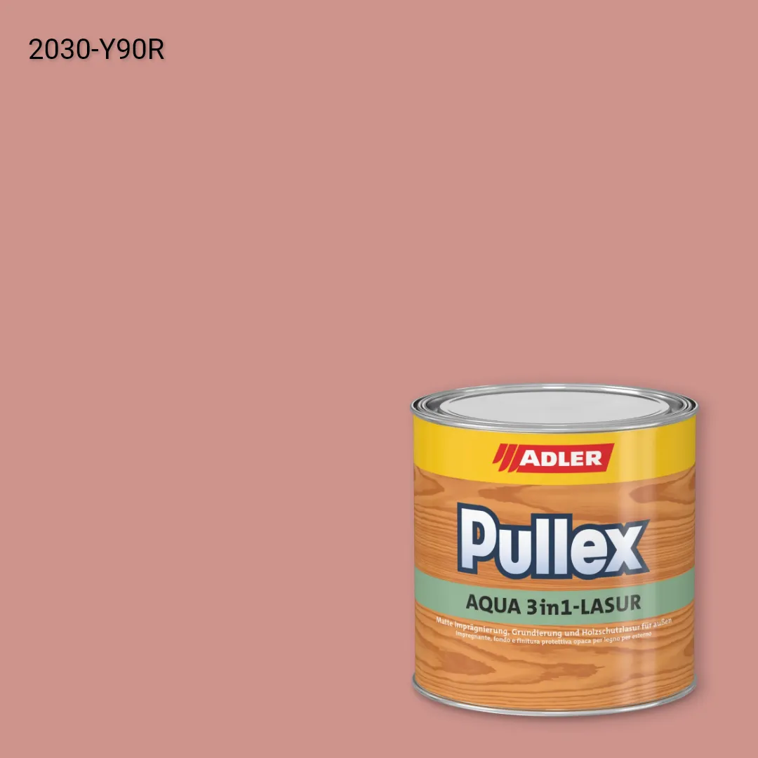 Лазур для дерева Pullex Aqua 3in1-Lasur колір NCS S 2030-Y90R, Adler NCS S