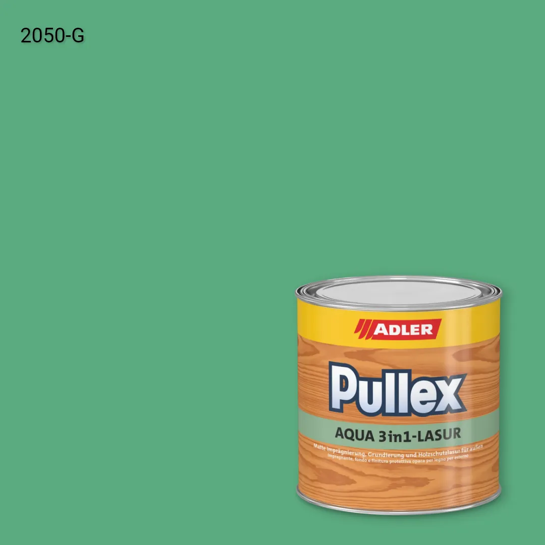 Лазур для дерева Pullex Aqua 3in1-Lasur колір NCS S 2050-G, Adler NCS S