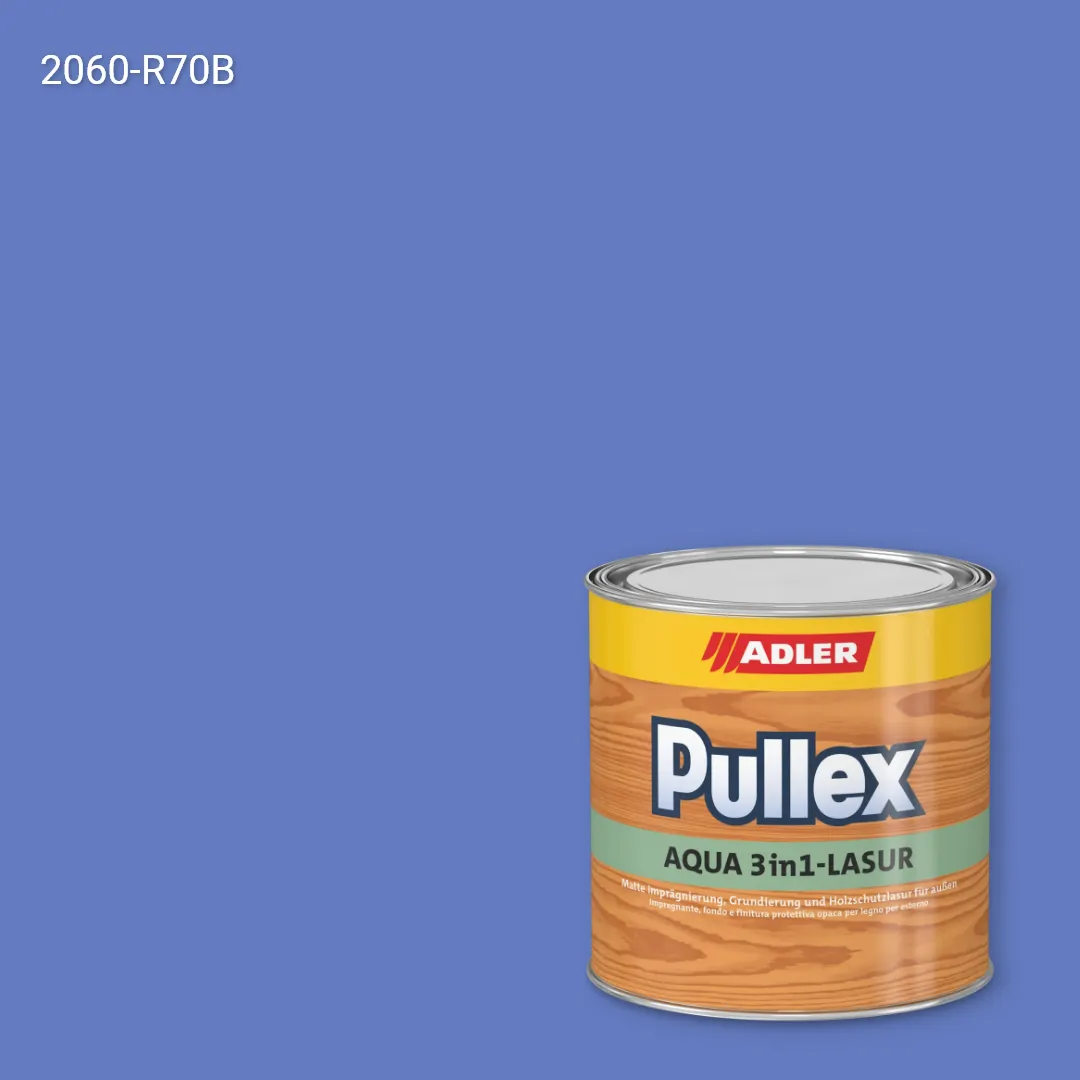 Лазур для дерева Pullex Aqua 3in1-Lasur колір NCS S 2060-R70B, Adler NCS S
