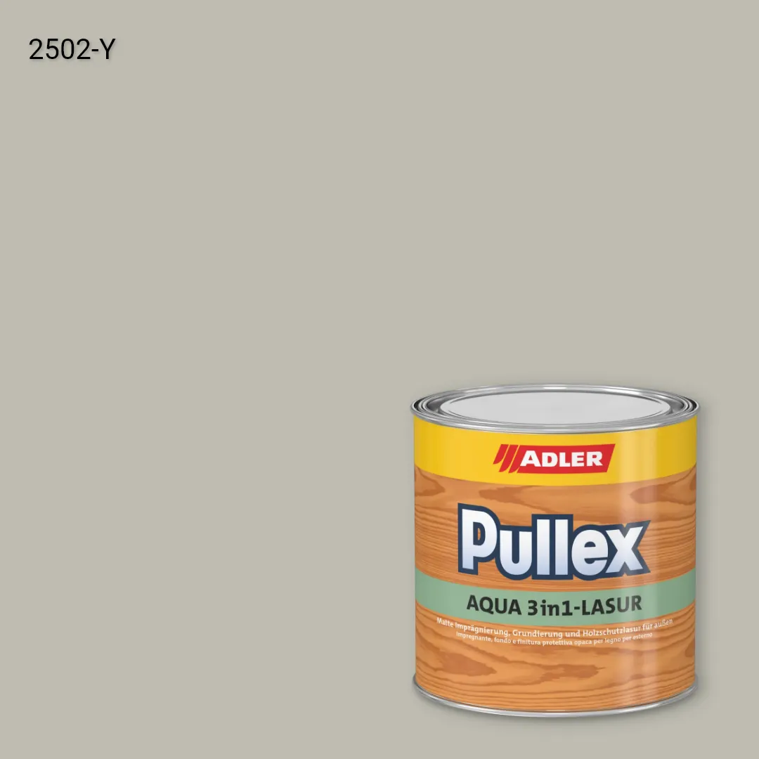 Лазур для дерева Pullex Aqua 3in1-Lasur колір NCS S 2502-Y, Adler NCS S