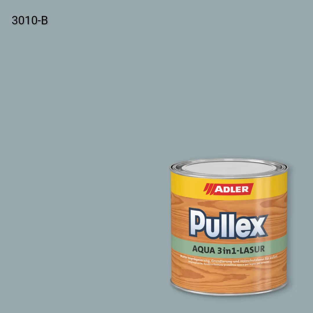 Лазур для дерева Pullex Aqua 3in1-Lasur колір NCS S 3010-B, Adler NCS S