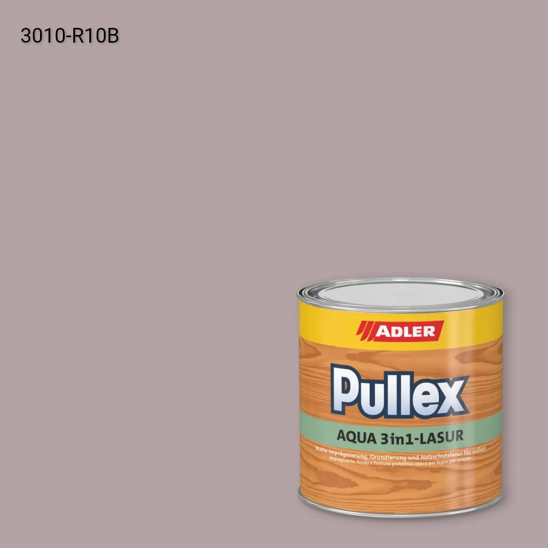 Лазур для дерева Pullex Aqua 3in1-Lasur колір NCS S 3010-R10B, Adler NCS S