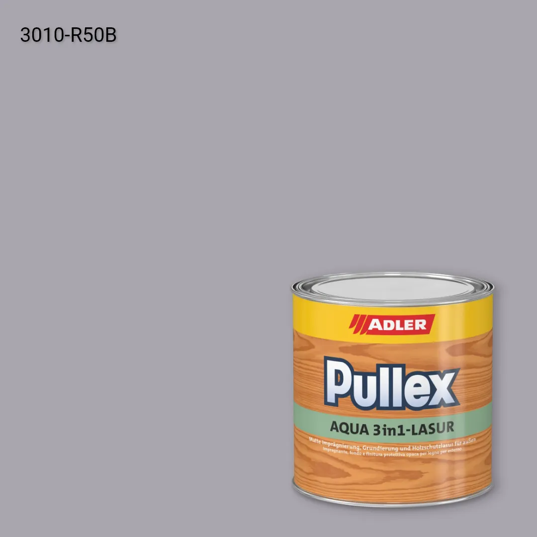 Лазур для дерева Pullex Aqua 3in1-Lasur колір NCS S 3010-R50B, Adler NCS S