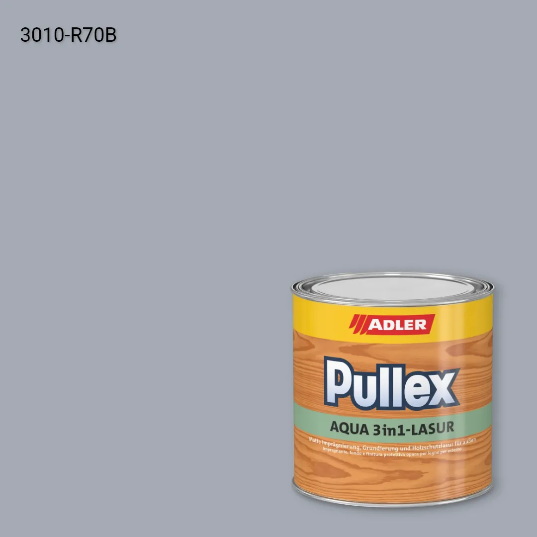 Лазур для дерева Pullex Aqua 3in1-Lasur колір NCS S 3010-R70B, Adler NCS S