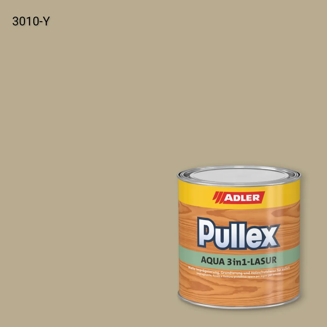 Лазур для дерева Pullex Aqua 3in1-Lasur колір NCS S 3010-Y, Adler NCS S