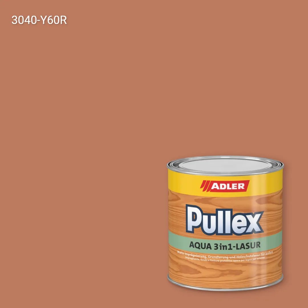Лазур для дерева Pullex Aqua 3in1-Lasur колір NCS S 3040-Y60R, Adler NCS S Лазур для дерева Pullex Aqua 3in1-Lasur колір NCS S 3040-Y60R, Adler NCS S