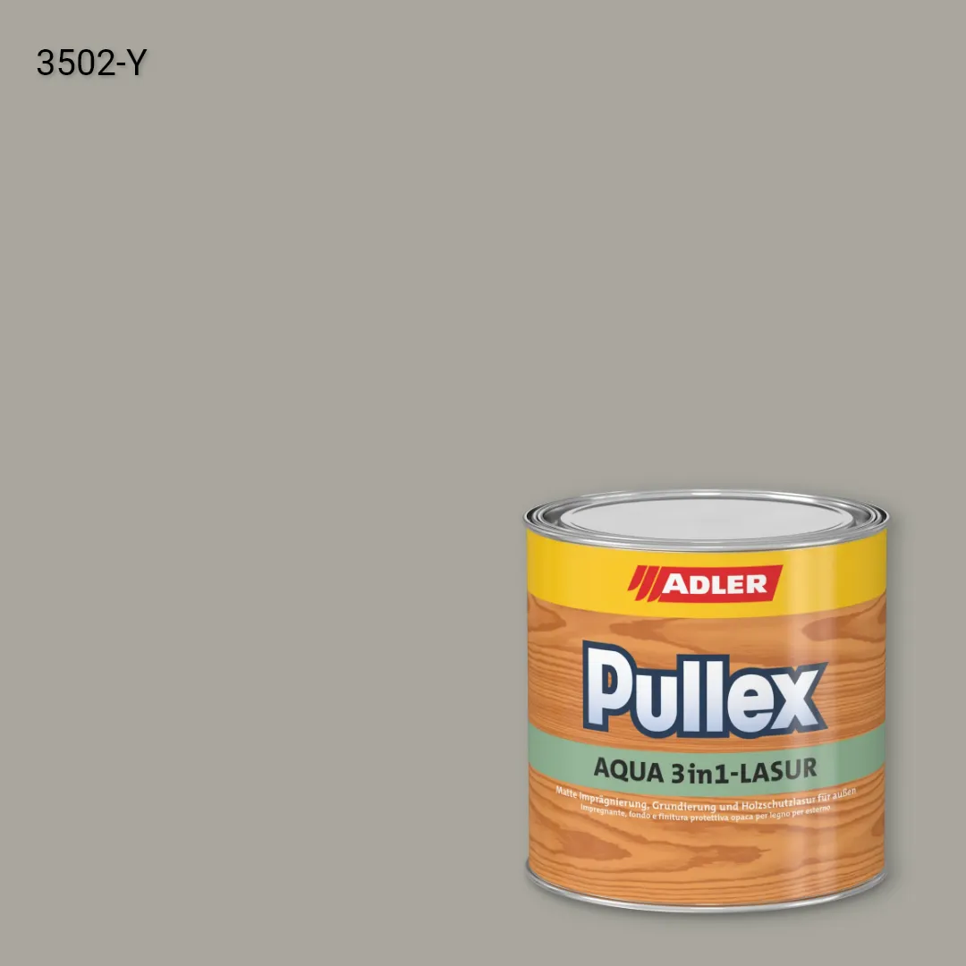 Лазур для дерева Pullex Aqua 3in1-Lasur колір NCS S 3502-Y, Adler NCS S