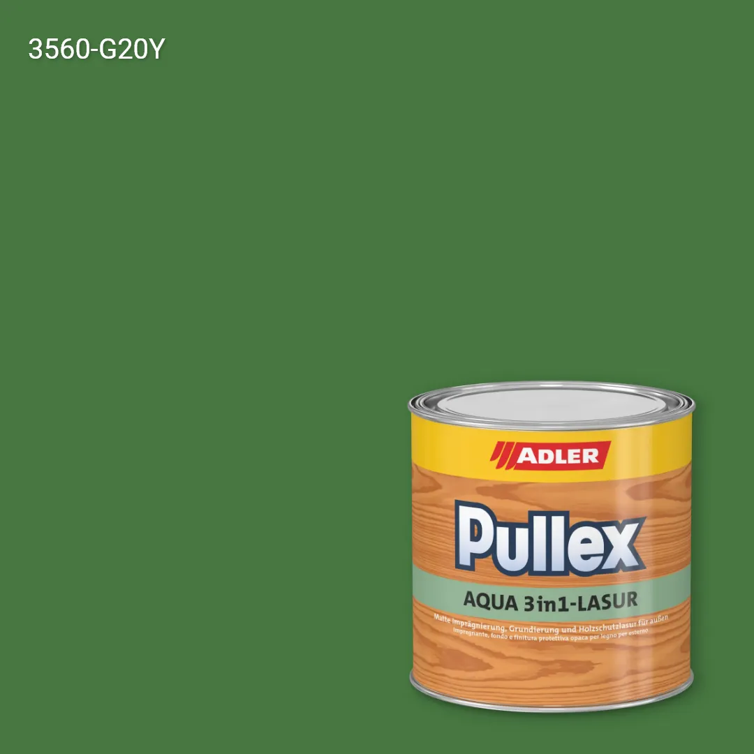 Лазур для дерева Pullex Aqua 3in1-Lasur колір NCS S 3560-G20Y, Adler NCS S Лазур для дерева Pullex Aqua 3in1-Lasur колір NCS S 3560-G20Y, Adler NCS S