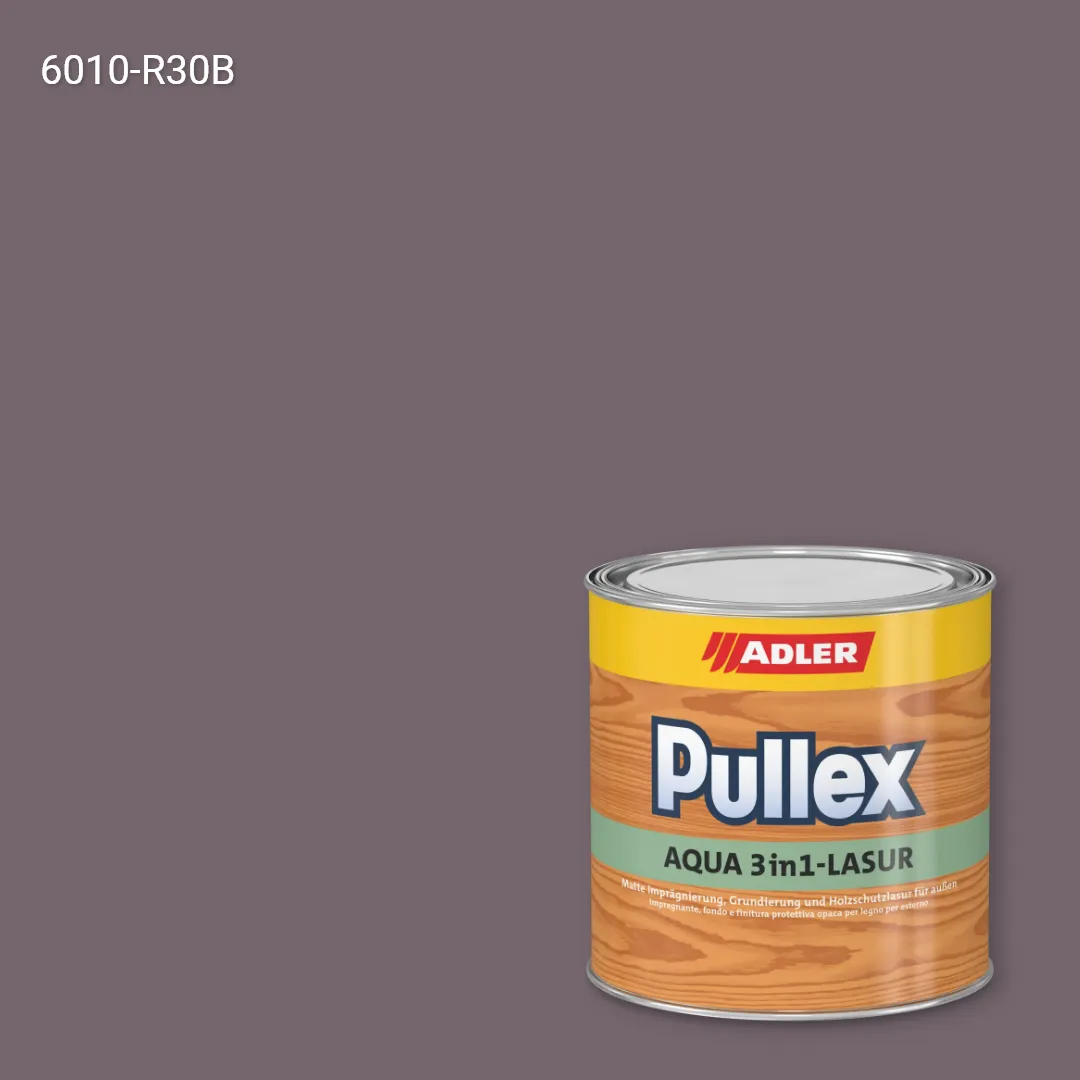 Лазур для дерева Pullex Aqua 3in1-Lasur колір NCS S 6010-R30B, Adler NCS S