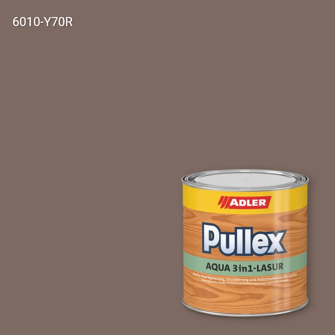 Лазур для дерева Pullex Aqua 3in1-Lasur колір NCS S 6010-Y70R, Adler NCS S