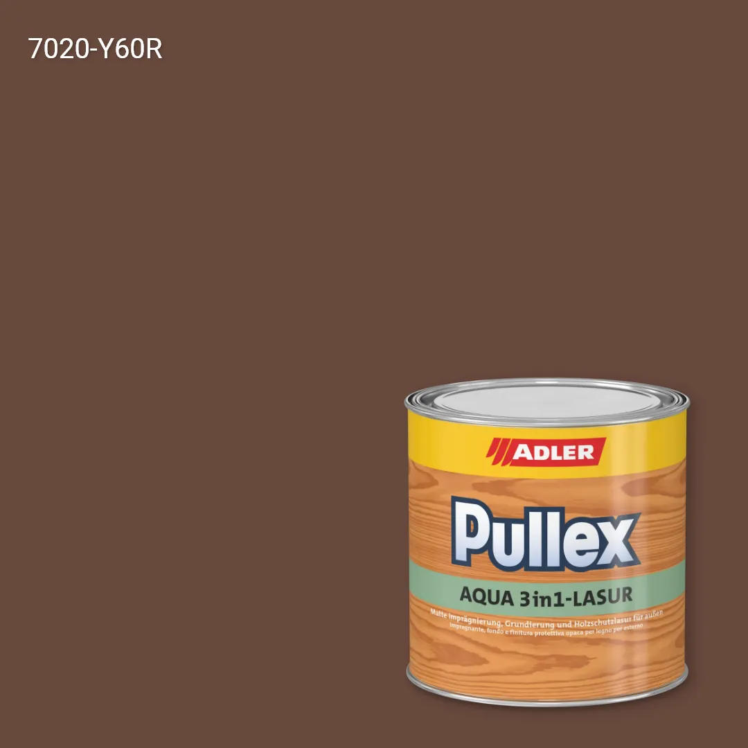 Лазур для дерева Pullex Aqua 3in1-Lasur колір NCS S 7020-Y60R, Adler NCS S