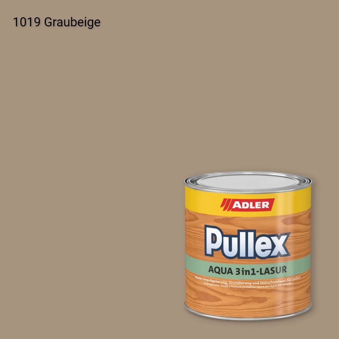 Лазур для дерева Pullex Aqua 3in1-Lasur колір RAL 1019, Adler RAL 192