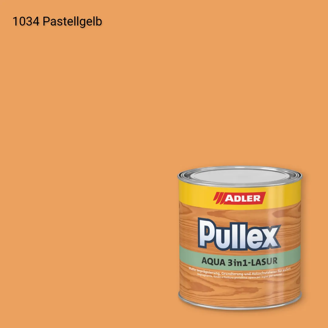 Лазур для дерева Pullex Aqua 3in1-Lasur колір RAL 1034, Adler RAL 192
