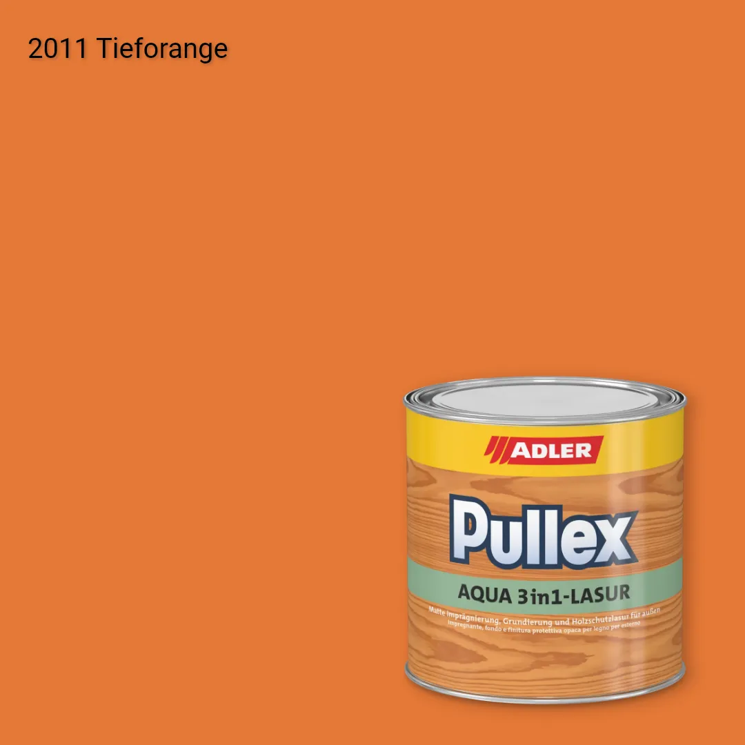 Лазур для дерева Pullex Aqua 3in1-Lasur колір RAL 2011, Adler RAL 192