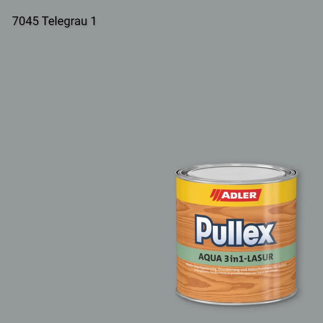Лазур для дерева Pullex Aqua 3in1-Lasur колір RAL 7045, Adler RAL 192