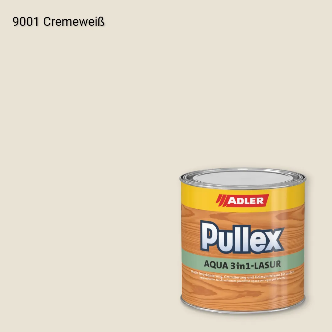 Лазур для дерева Pullex Aqua 3in1-Lasur колір RAL 9001, Adler RAL 192