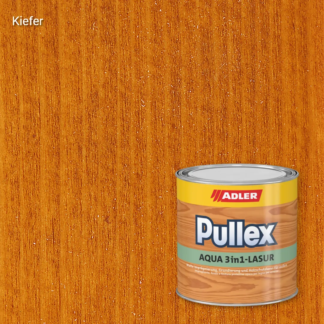 Лазур для дерева Pullex Aqua 3in1-Lasur колір Kiefer, Adler Standard