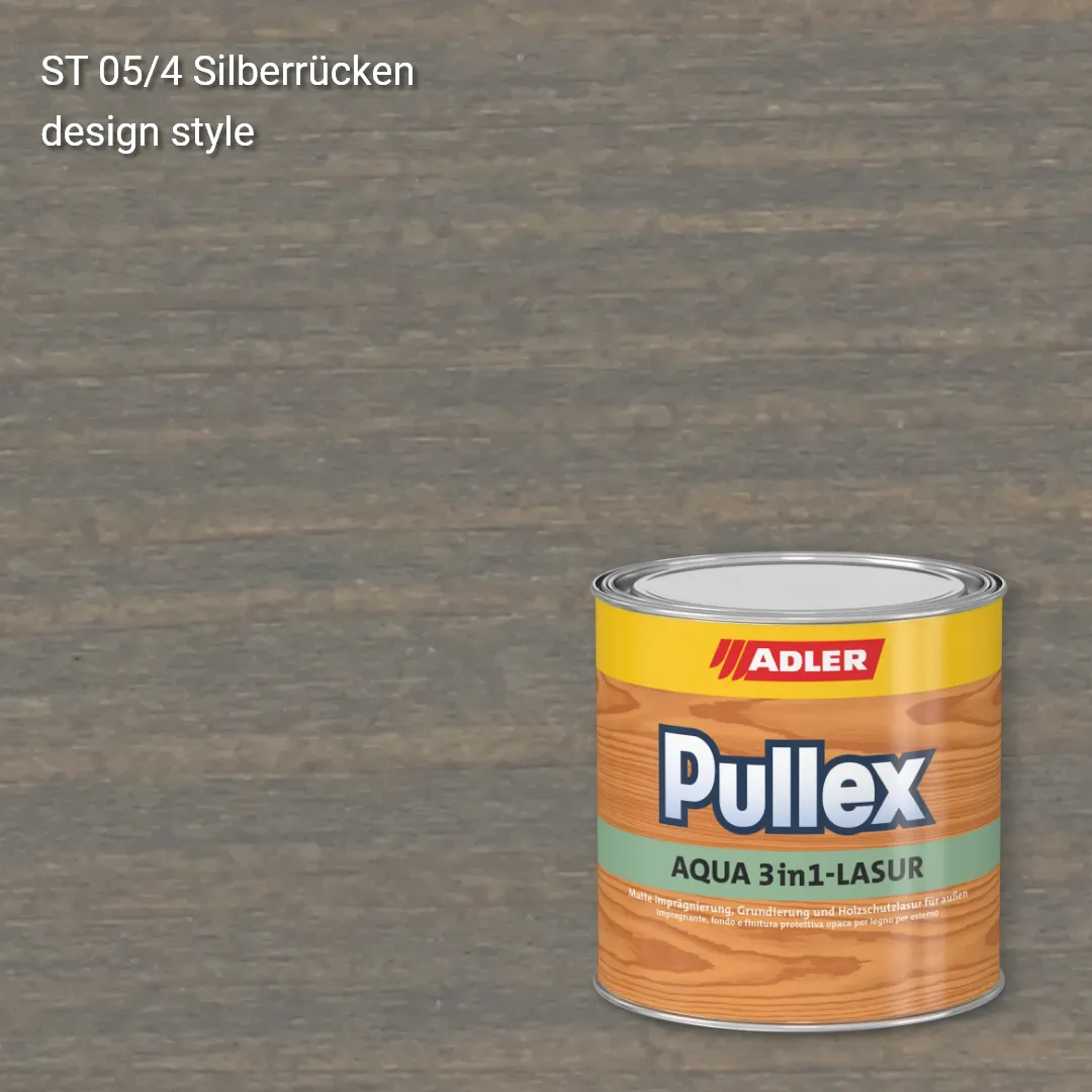 Лазур для дерева Pullex Aqua 3in1-Lasur колір ST 05/4, Adler Stylewood