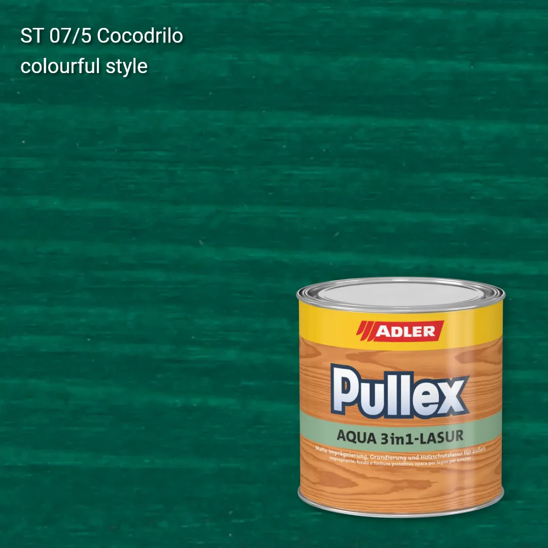 Лазур для дерева Pullex Aqua 3in1-Lasur колір ST 07/5, Adler Stylewood