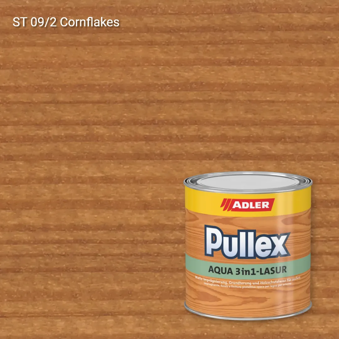 Лазур для дерева Pullex Aqua 3in1-Lasur колір ST 09/2, Adler Stylewood