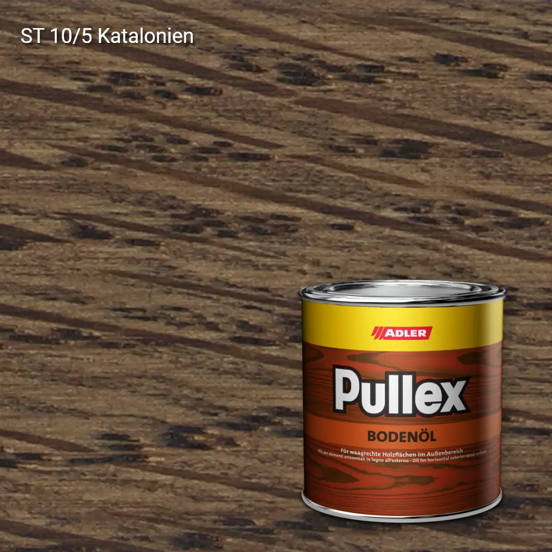 Олія для терас Pullex Bodenöl колір ST 10/5, Adler Stylewood