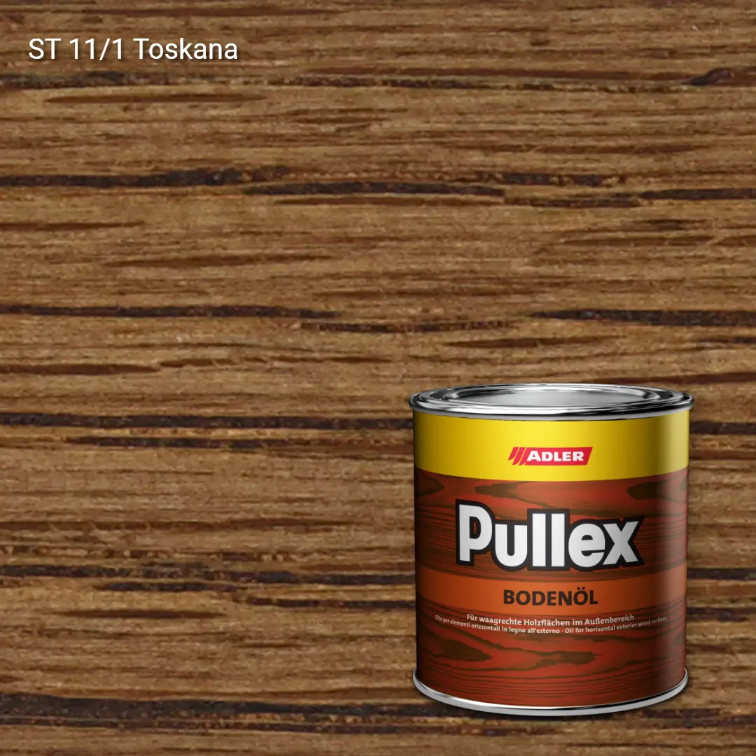 Олія для терас Pullex Bodenöl колір ST 11/1, Adler Stylewood
