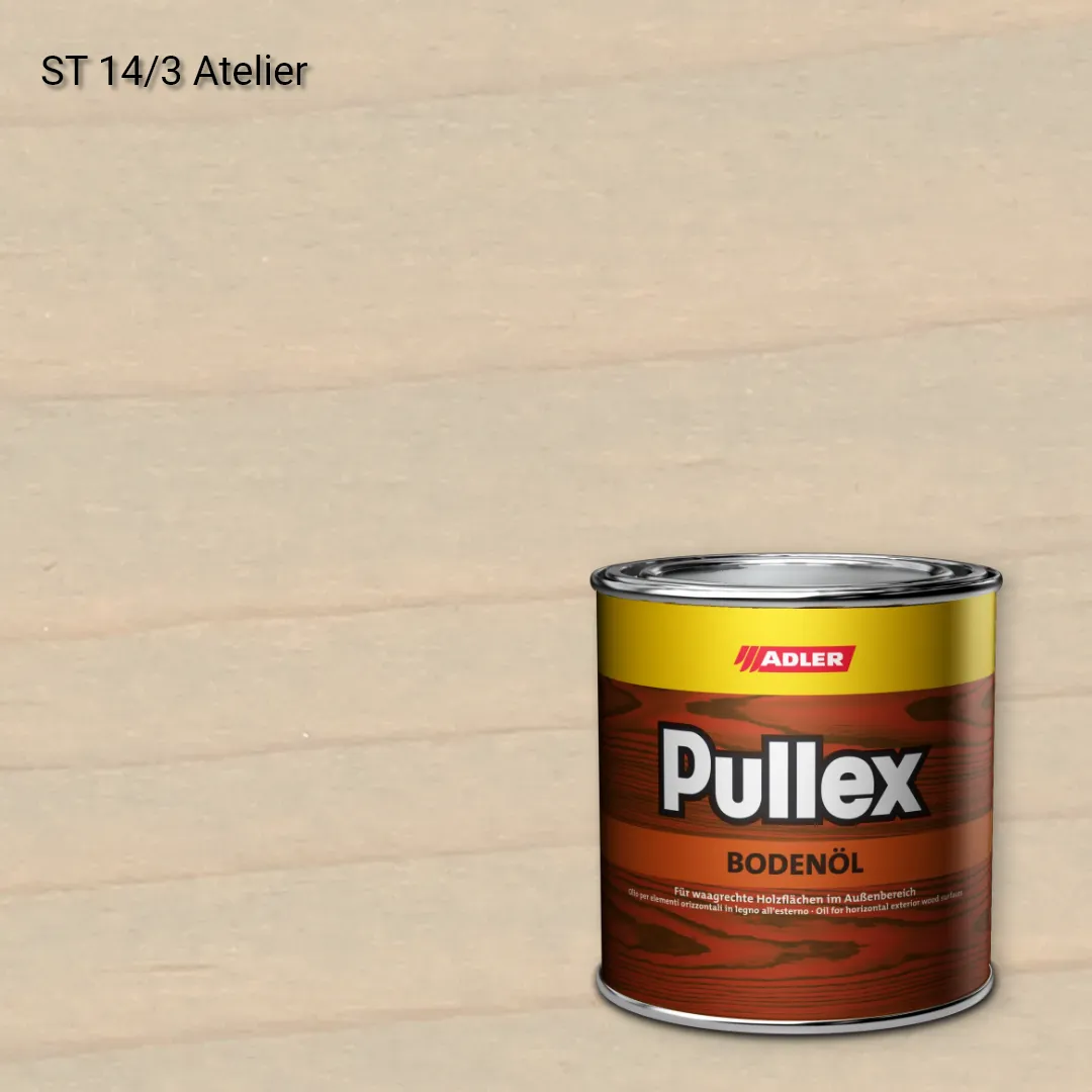 Олія для терас Pullex Bodenöl колір ST 14/3, Adler Stylewood