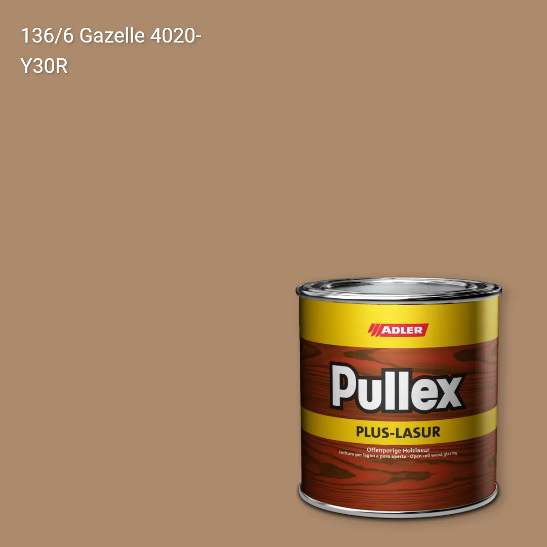 Лазур для дерева Pullex Plus-Lasur колір C12 136/6, Adler Color 1200