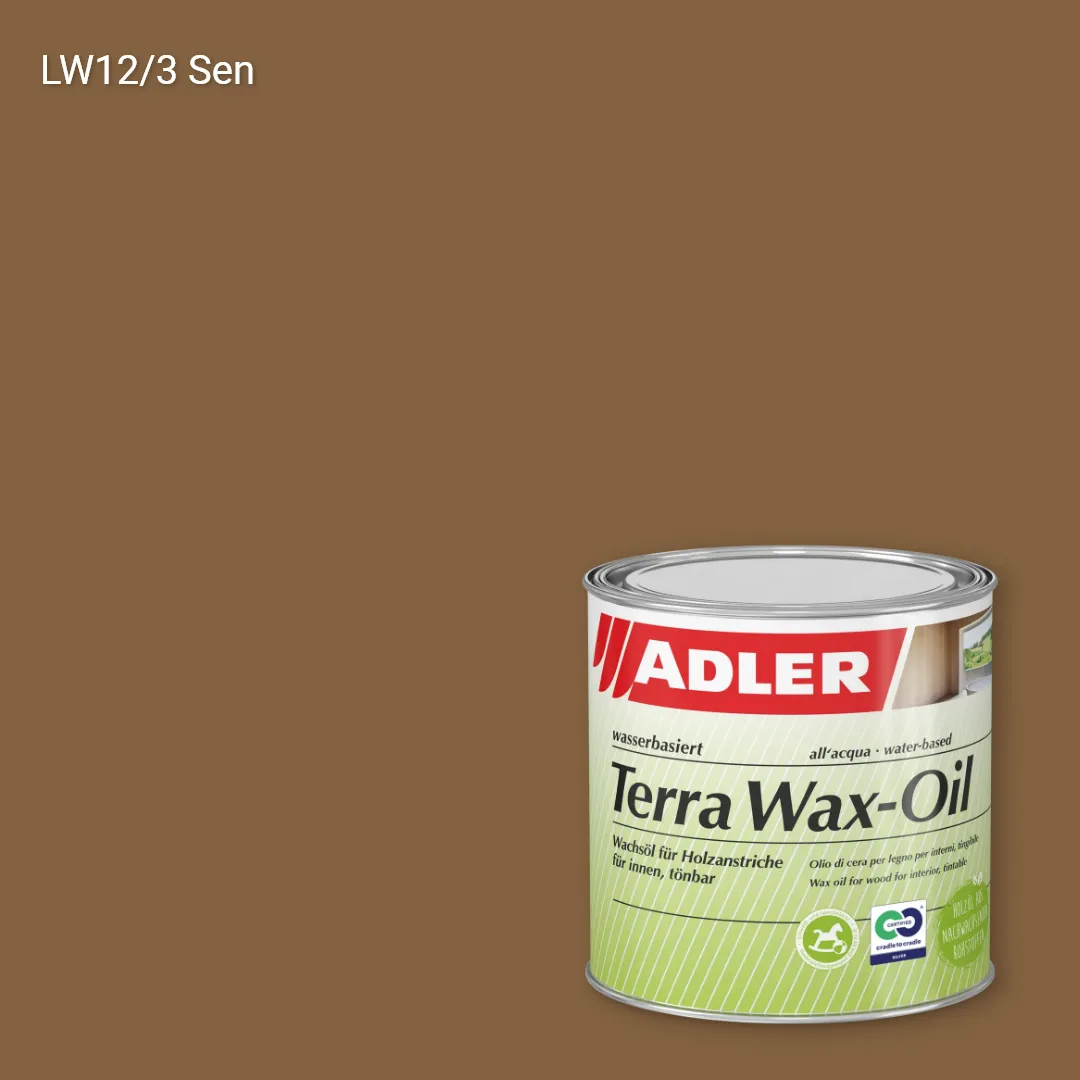 Олія для дерева Terra Wax-Oil колір LW 12/3, Adler Livingwood