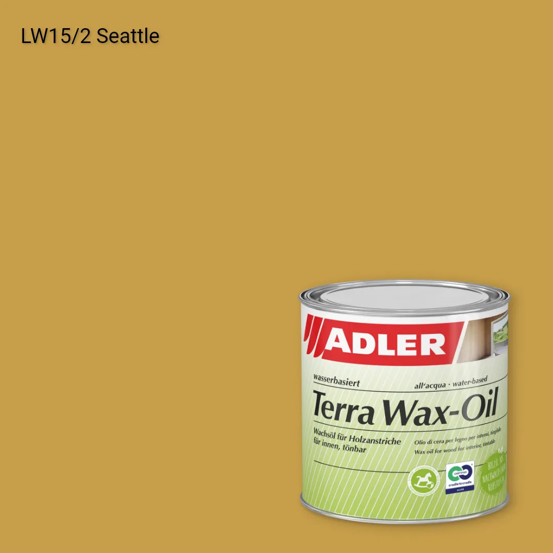 Олія для дерева Terra Wax-Öl колір LW 15/2, Adler Livingwood