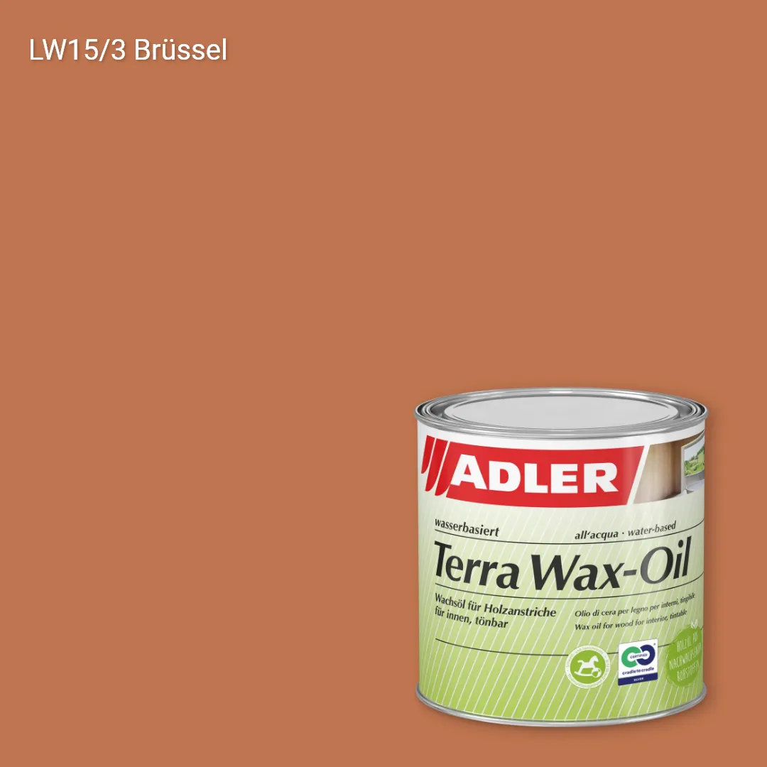 Олія для дерева Terra Wax-Öl колір LW 15/3, Adler Livingwood