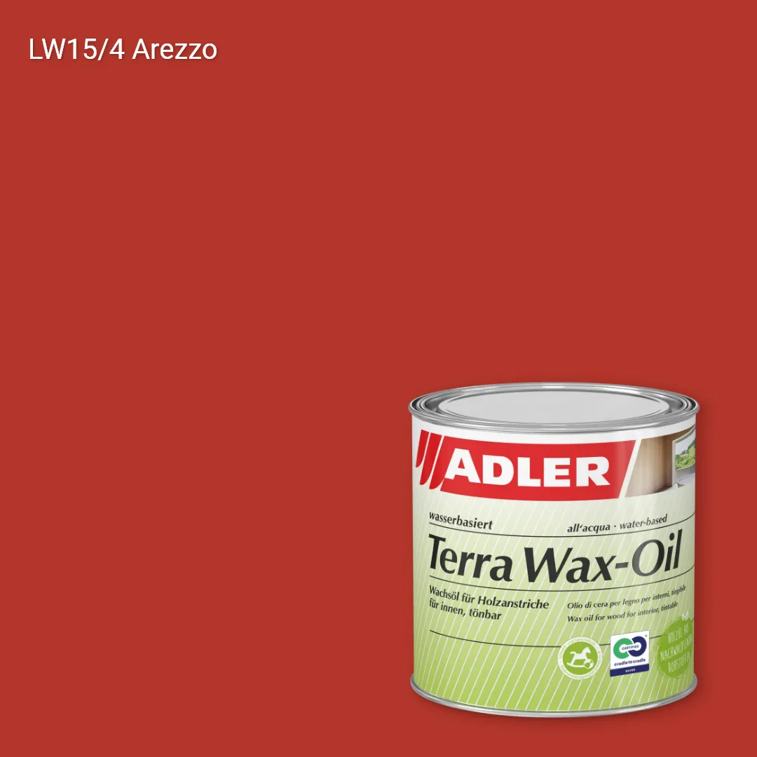 Олія для дерева Terra Wax-Öl колір LW 15/4, Adler Livingwood