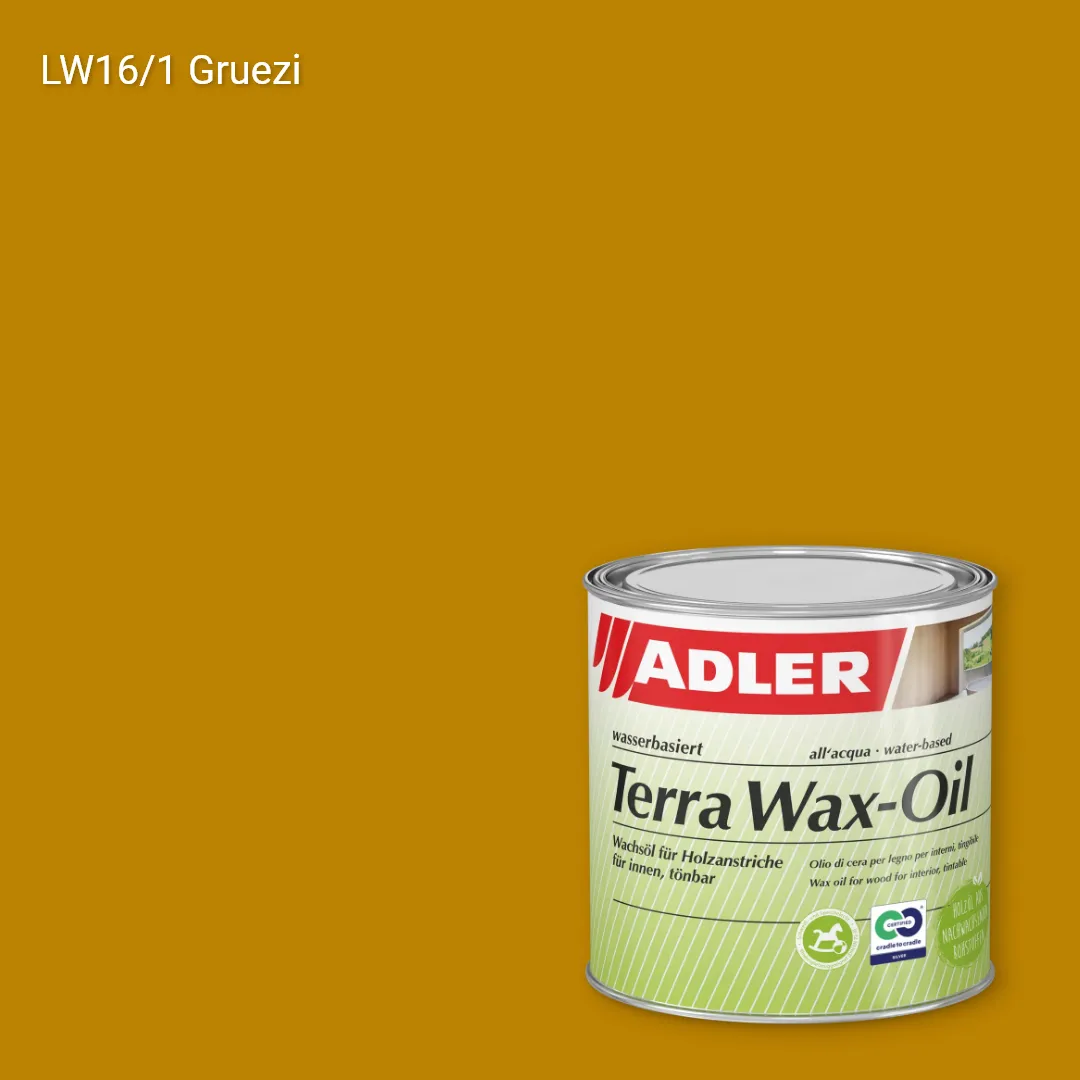Олія для дерева Terra Wax-Öl колір LW 16/1, Adler Livingwood