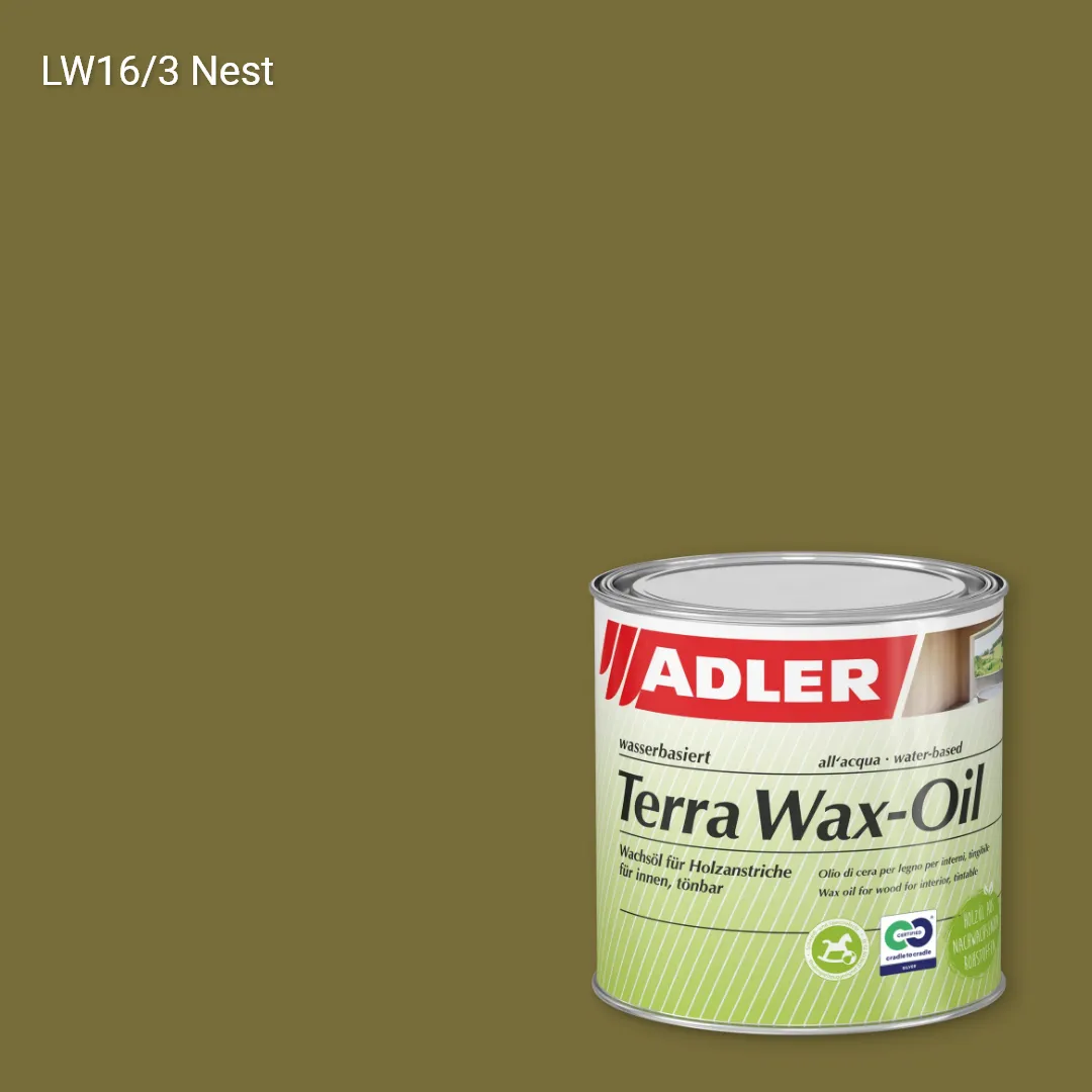 Олія для дерева Terra Wax-Öl колір LW 16/3, Adler Livingwood
