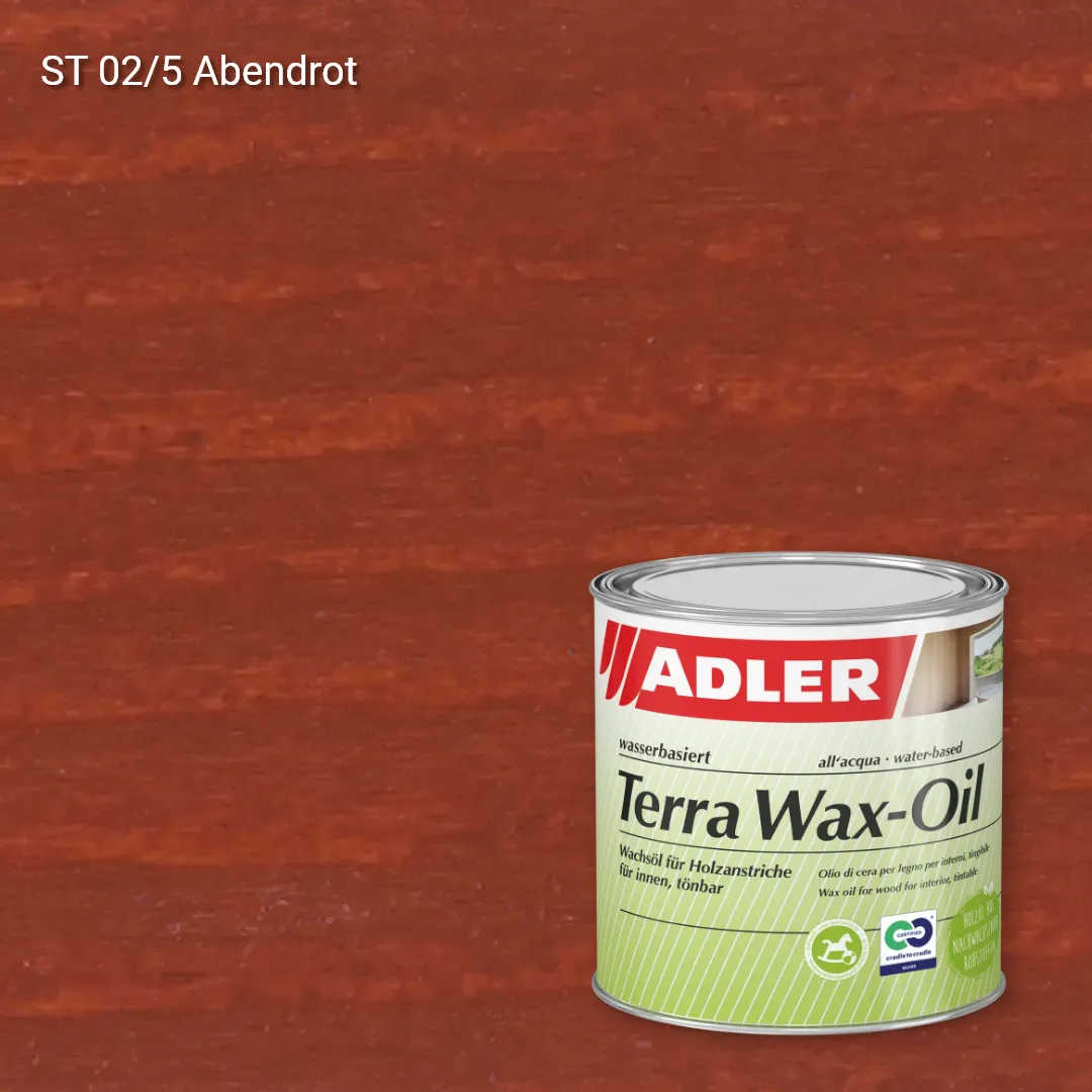 Олія для дерева Terra Wax-Oil колір ST 02/5, Adler Stylewood