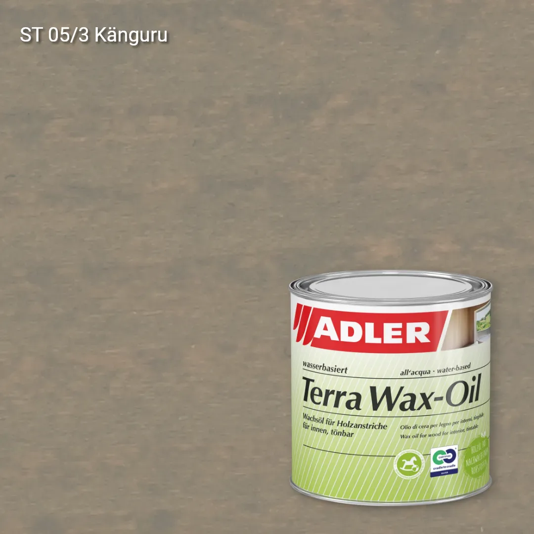 Олія для дерева Terra Wax-Öl колір ST 05/3, Adler Stylewood