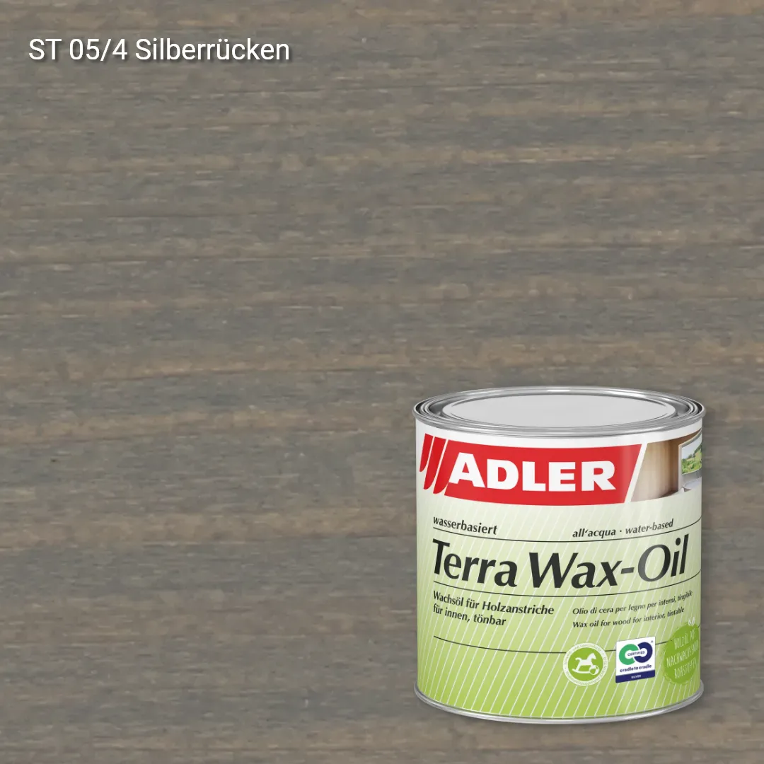 Олія для дерева Terra Wax-Öl колір ST 05/4, Adler Stylewood