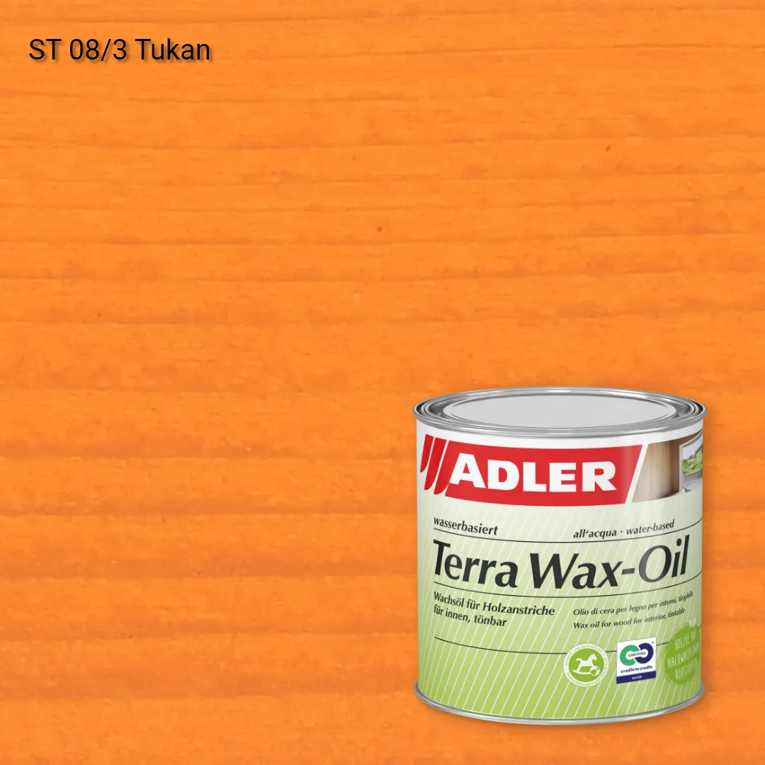 Олія для дерева Terra Wax-Oil колір ST 08/3, Adler Stylewood