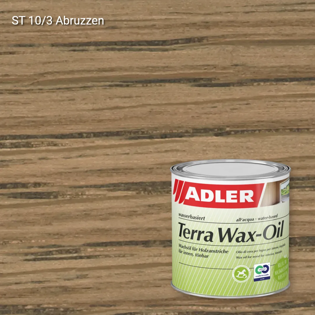 Олія для дерева Terra Wax-Oil колір ST 10/3, Adler Stylewood