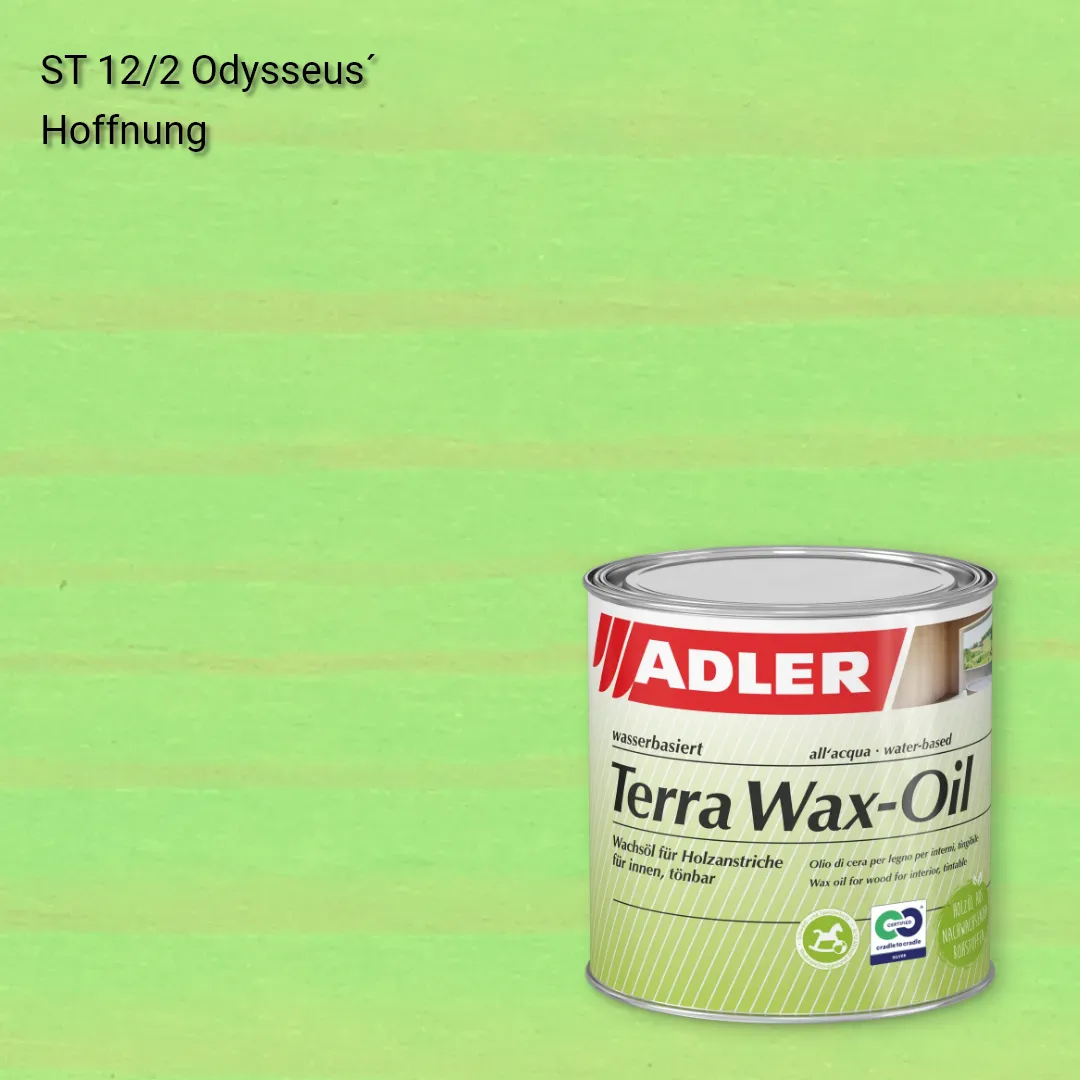 Олія для дерева Terra Wax-Öl колір ST 12/2, Adler Stylewood