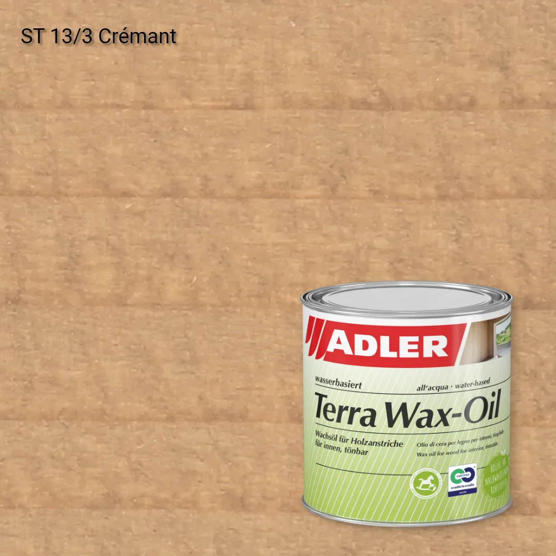 Олія для дерева Terra Wax-Öl колір ST 13/3, Adler Stylewood
